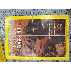 Vintage National Geographic Magazine 1977 Full Year Set 12 Issues Jan-Dec Bundle